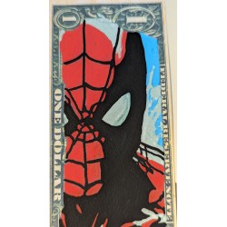 Marvel Pop Art Print - Cartoon Superhero Money